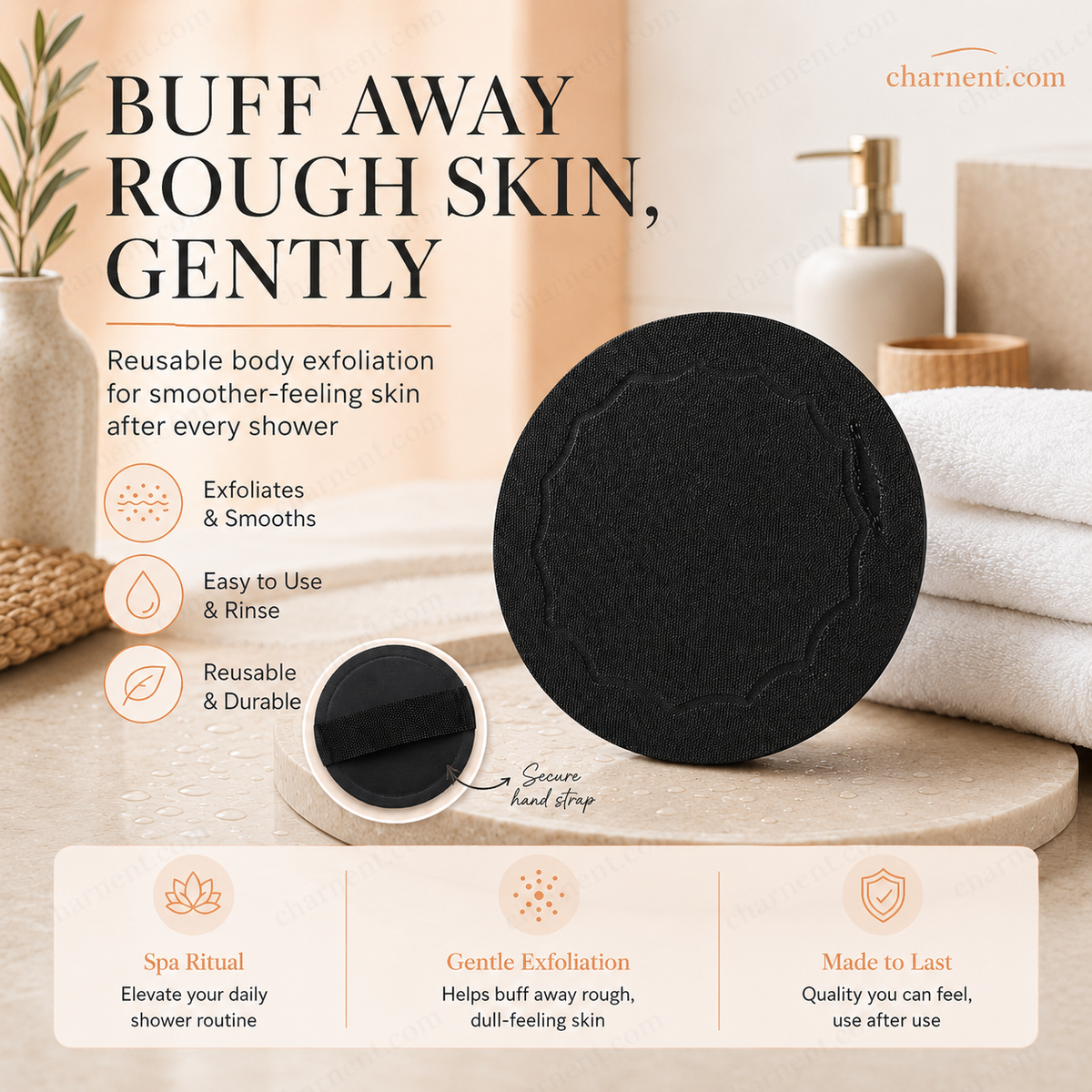 🚿Exfoliating Scrub Bath Pads🧖♀️