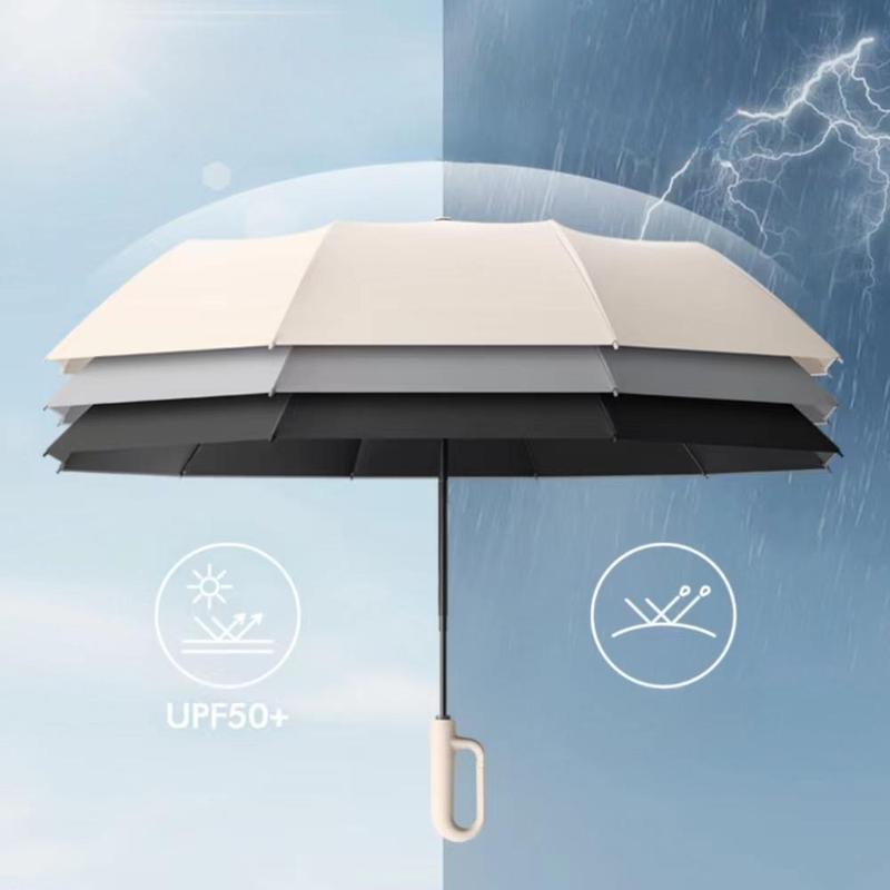 š„Automatic Folding Umbrella ā Windproof, Waterproof & Compact ā with Loop Buckle for Everyday Carry š¬ļøš§